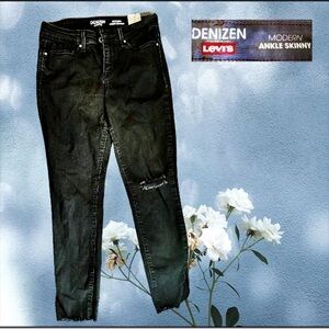 Dénizen by Levi's Black Modern Ankle Skinny Jeans